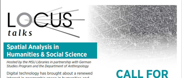 Read more about the article LOCUS: Spatial Humanities & Social Science, CFP EXTENDED to 2/10
