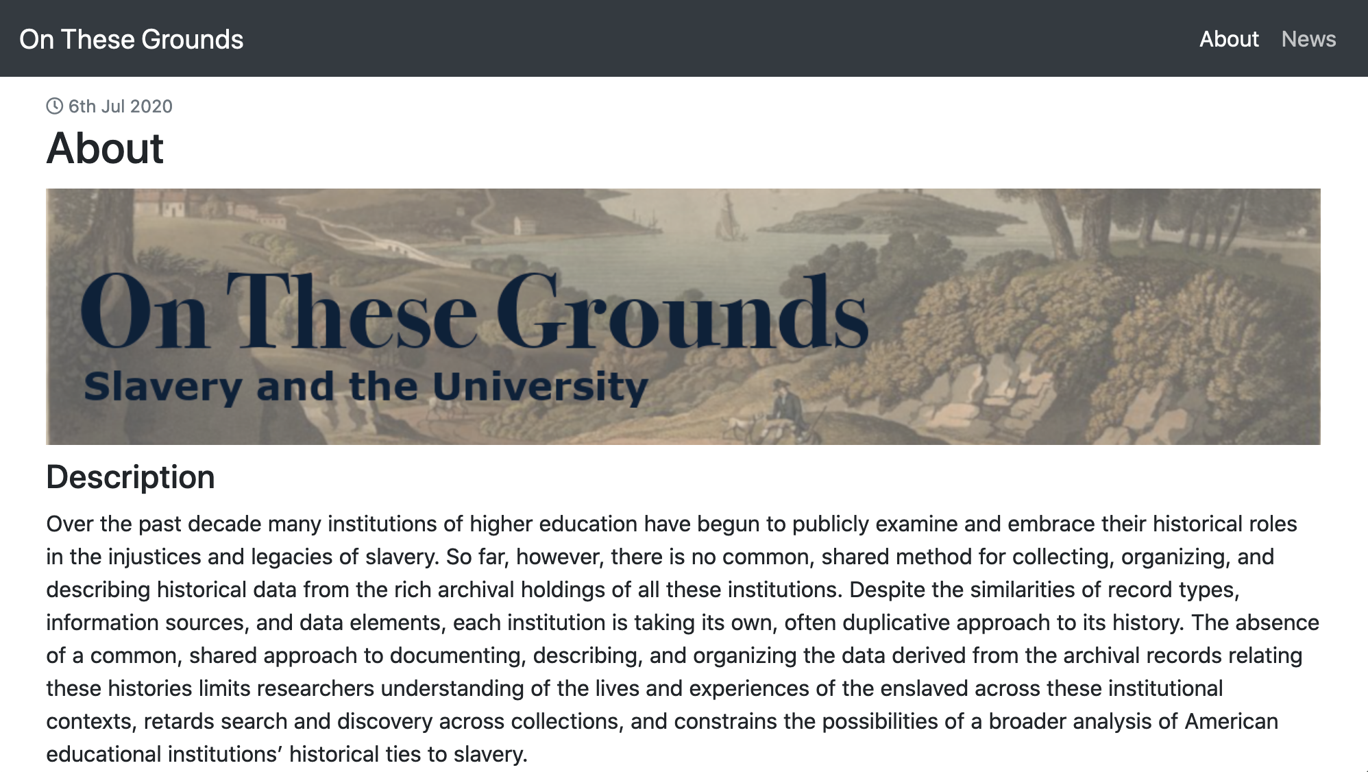 Read more about the article On These Grounds: Slavery and the University