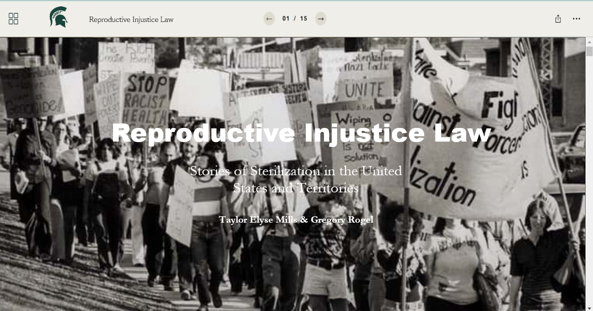 Mapping Reproductive Justice Law